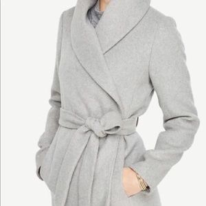 Any Taylor Shawl Wrap Long Coat